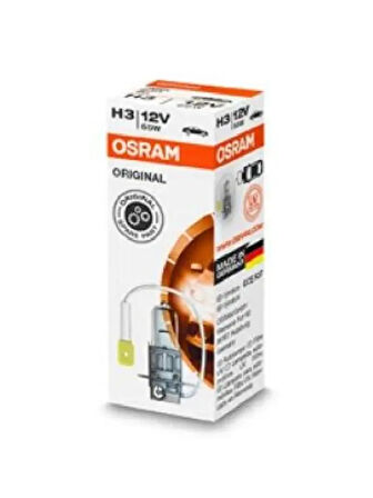 12V STANDART H3 AMPUL 55W