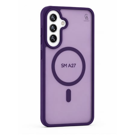 Samsung Galaxy A27 Ile Uyumlu Kılıf Magsafe Şarj Özellikli Mat Arka Yüzeyli Kapak