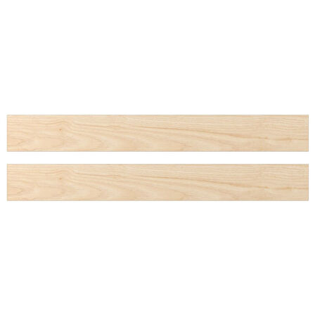 Çekmece ön paneli, açık dişbudak görünümlü, 80x10 cm