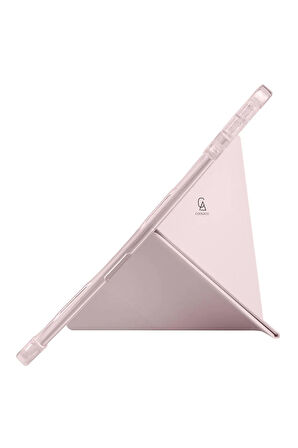 Honor Pad 9 12.1 inç Uyumlu Kılıf 3 Farklı Stand Kalemlikli Tri Folding Tablet Kılıfı
