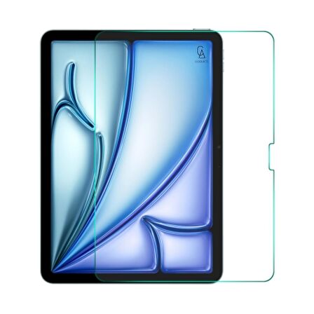 iPad Air 11" 2024 (A2902-A2903) ile Uyumlu Temperli Kırılmaz Cam Ekran Koruyucu