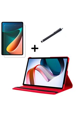Xiaomi Redmi Pad 10,61 inç ile Uyumlu Tablet Kılıfı Ekran Koruyucu ve Kalem Seti