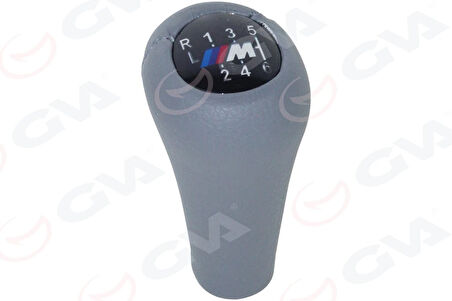 VİTES TOPUZU BMW M POWER 6 VİTES IŞIKLI E30 E34 E36 E39 E46 E60 E90 E92 GRİ DERİ 25112229185