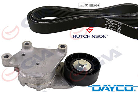 ALTERNATÖR GERGİ KİTİ P107-C1-AYGO 1.4HDİ 2005 C-ELYSEE-CACTUS-P301-P308-CMAX 2 1.6 HDİ K016PK965 5751 H6 5750 XF 5751 F9 9800453180
