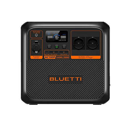 BLUETTI AC180P 1800W 1440WH TAŞINABİLİR GÜÇ İSTASYONU