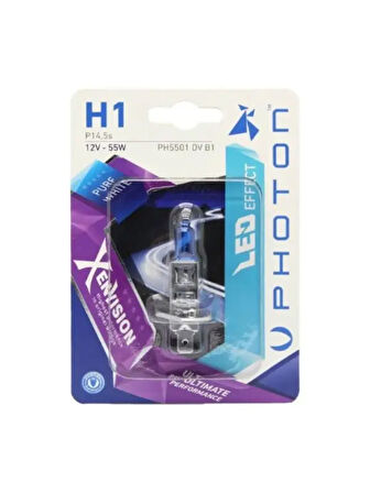H1 12V 55W XEN VISION (TEKLI BLISTER)