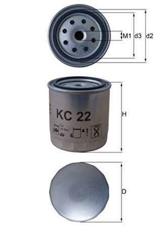 YAKIT FILTRESI MERCEDES OM615 OM616 OM617 W123 S123 C123 W460 A0010920401