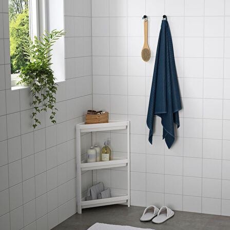 Raf ünitesi, beyaz, 33x33x71 cm