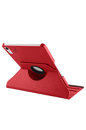 Lenovo Tab P11 2.Nesil 11.5 inç TB-350FU Dönebilen Standlı Tablet Kılıfı + Ekran Koruyucu + Kalem