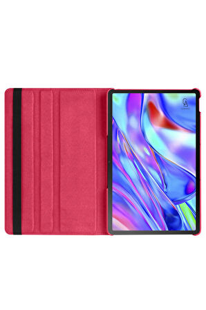 Lenovo Tab P11 2.Nesil 11.5 inç TB-350FU Dönebilen Standlı Tablet Kılıfı + Ekran Koruyucu + Kalem