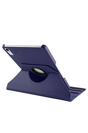 Lenovo Tab P11 2.Nesil 11.5 inç TB-350FU Dönebilen Standlı Tablet Kılıfı + Ekran Koruyucu + Kalem