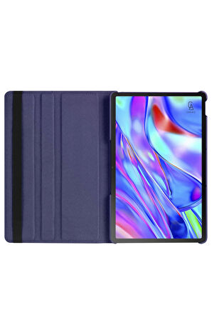 Lenovo Tab P11 2.Nesil 11.5 inç TB-350FU Dönebilen Standlı Tablet Kılıfı + Ekran Koruyucu + Kalem