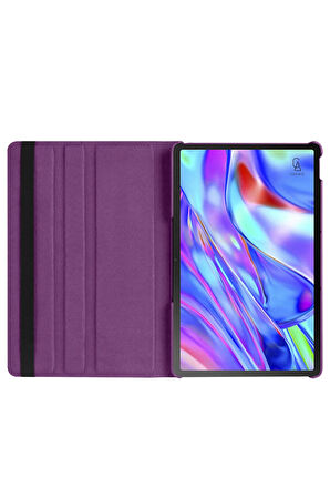 Lenovo Tab P11 2.Nesil 11.5 inç TB-350FU Dönebilen Standlı Tablet Kılıfı + Ekran Koruyucu + Kalem