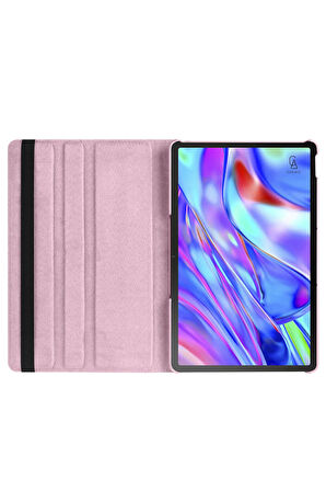 Lenovo Tab P11 2.Nesil 11.5 inç TB-350FU Dönebilen Standlı Tablet Kılıfı + Ekran Koruyucu + Kalem