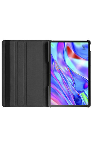 Lenovo Tab P11 2.Nesil 11.5 inç TB-350FU Dönebilen Standlı Tablet Kılıfı + Ekran Koruyucu + Kalem