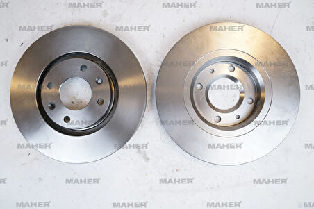 FREN DİSKİ PARTNER 2008 / BERLINGO 2008 / C4 2004-2009 / 207 2006-2012 / 307 2000-2007 CORSA F / CROSLAND 10 / MOKKA E- ÖN HAVALI 283-4 4249J6 (2 ADET)