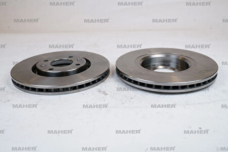 FREN DİSKİ PARTNER 2008 / BERLINGO 2008 / C4 2004-2009 / 207 2006-2012 / 307 2000-2007 CORSA F / CROSLAND 10 / MOKKA E- ÖN HAVALI 283-4 4249J6 (2 ADET)