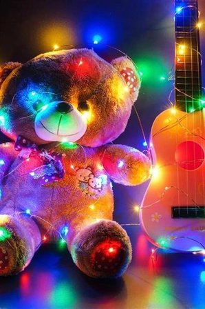 Pilli Dekoratif Peri Led Işık 3 Metre (RGB) Gaming Aydınlatma