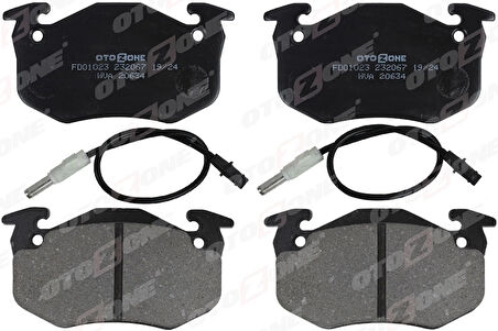 ÖN BALATA RENAULT R5 1972-1985 CLIO 1 1991-1998 EXPRESS 1985-1992 TWINGO 1 1993-2007 FİŞLİ 7701203842 7701205277 7701202517