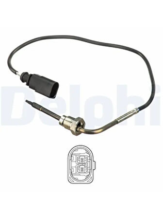 EGZOZ SICAKLIK SENSORU (DIZEL PARTIKUL FILTRESI ON) A6 0511 A8 0410