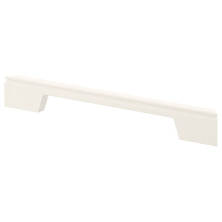 Süpürgelik, kırık beyaz, 66x8 cm