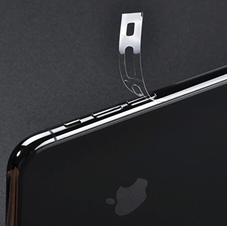 İphone 17 için arka ve yan şeffaf kaplama Tpu sticker Çizilme önleyici kaplama sticker