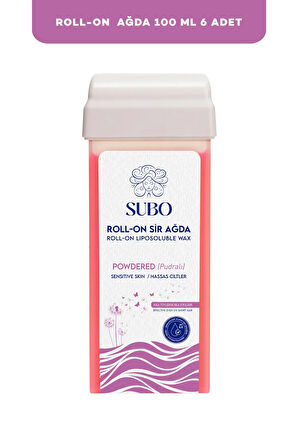 SUBO ROLL-ON SİR AĞDA PUDRALI 6X100  ml