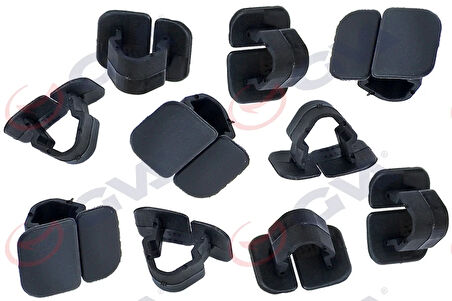 MOTOR KAPUT KEÇE BAGLANTI KLİPSİ KÜÇÜK 10 LU SET 1H5863849