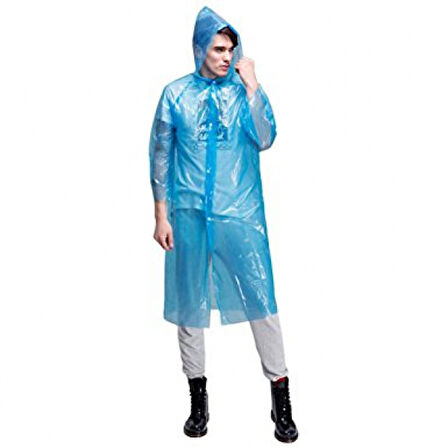 Tek Kullanımlık Kullan At Yağmurluk 