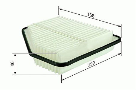 HAVA FİLTRESİ HONDA CIVIC 8 HB FN-FK 1.4 2010-2008  100PS X 17220RSJE00