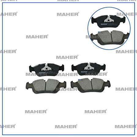 FREN BALATA BMW 3 SERİ 1990-1998 E36 ÖN 17.50MM 34111160356