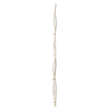 Yapay çiçek, beyaz, 150 cm, söğüt/kıvrımlı