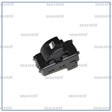 DÜĞME CAM AÇMA 207 / C4 / BERLINGO / JUMPY / SCUDO 2007-2014 (TEKLİ) SAĞ 6554QL