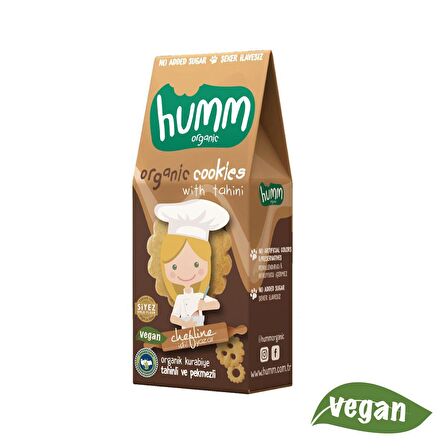 Humm Organik Tahinli ve Pekmezli Vegan 55gr 