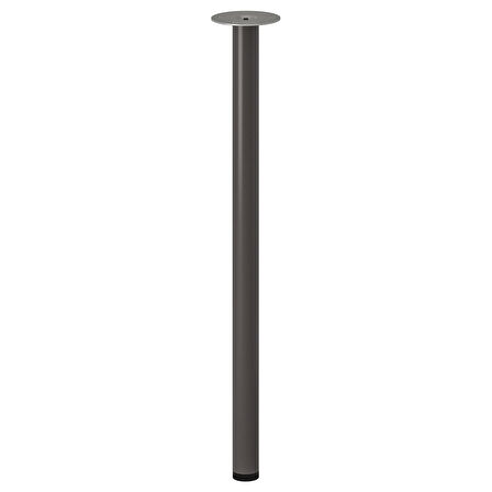 Çalışma masası ayağı, koyu gri, 70 cm