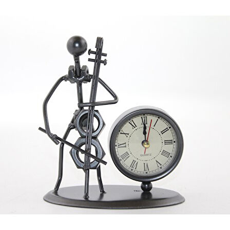 Metal Müzisyen Saat Model 4 