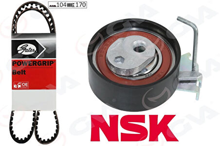 EKSANTRİK GERGİ KİTİ 104X170 206-207-306-307-BIPPER-PARTNER-BERLINGO-C2-NEMO-FIORINO 1.4 K015575XS 9400831869 0831 87 0831 S0 0831 86