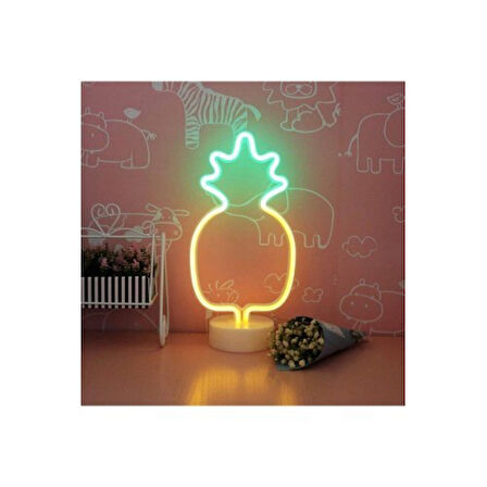 Ananas Neon Lamba