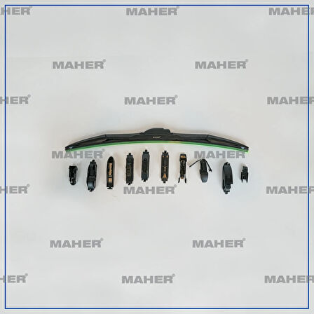 SİLECEK SÜPÜRGESİ TEK TİP ÜNİVERSAL 11 APARATLI-20 HYBRID (500MM) 29951