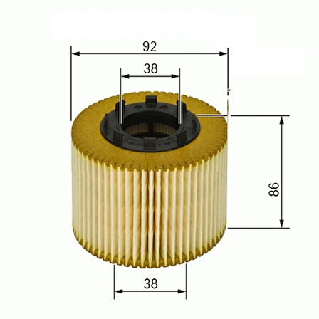 YAĞ FİLTRESİ MASTER 2-3-MOVANO 2000 TRAFIC 2 2003 -LOGAN 2 2001 -VIVARO 2003 2.2DTI-2.2DCI-2.5DCI 7701472321 7701479124 4506039