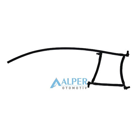 ENJEKTÖR GERİ DÖNÜŞ HORTUMU UZUN P107-P206-P307-C1-C2-C3- P1007-FIESTA-FUSION 1.4 HDI-TDCİ DV4 1574 Q1 2S6Q9K022AD 2S6Q9K022AC