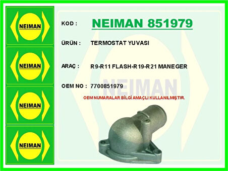 TERMOSTAT YUVASI R9-R11 FLASH-R19-R21 MANEGER 7700851979