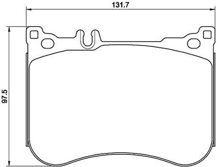 FREN BALATASI ON MERCEDES C257 W213 W222 C217 R231 A0084200220