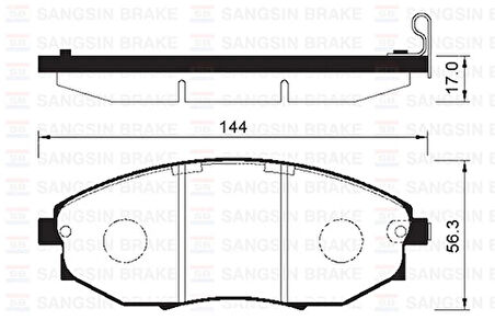 ÖN FREN BALATA CHEVROLET EPICA 2.0L 2.5L 06- 96475027 96952179 WVA24864