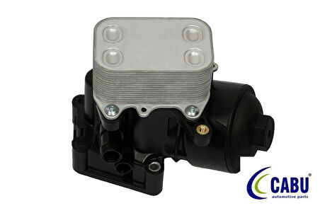 YAĞ SOĞUTUCU GÖVDE SETİ KAPAKLI FİLTRELİ SOĞUTUCULU VW-AUDI-SKODA-SEAT 1.2 TDI 03P115389 03P115433 03L117021C 03P1