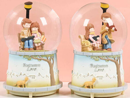 SONBAHAR SEVGILI KAR KÜRESI ORTA BOY