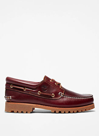 Timberland Deri Bordo Erkek Günlük Ayakkabı Authentic BOAT SHOE