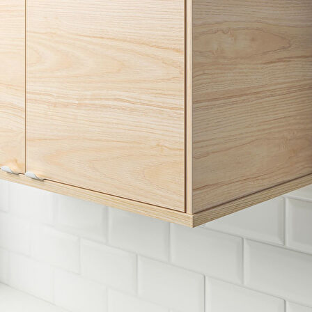 Dekoratif şerit, açık dişbudak görünümlü, 221 cm