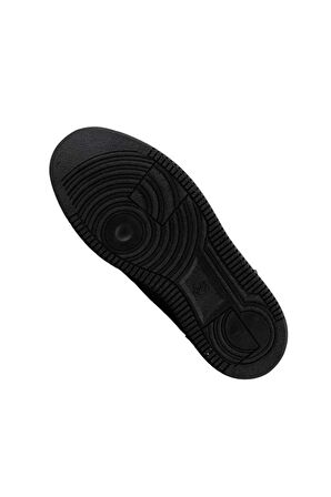 Taşlı Parlak Kız Çocuk Spor Ayakkabı SİYAH - ALTIN