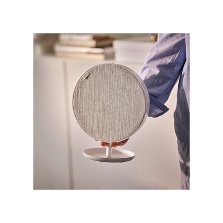 Taşınabilir bluetooth hoparlör, beyaz, 19 cm